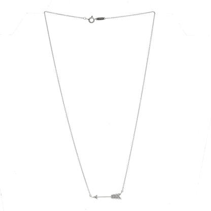 Tiffany Sterling Silver Paloma's Graffiti Arrow Pendant Necklace 3 of 4
