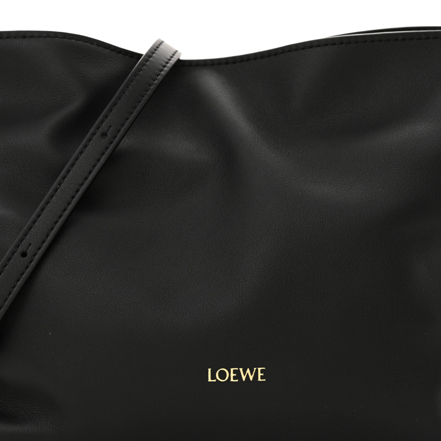 Loewe Calfskin Mini Flamenco Knot Clutch Black 8 of 10