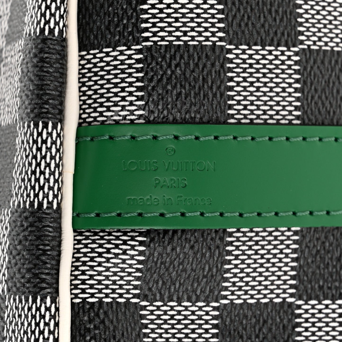 Damier Speedy Bandouliere 30 Black White