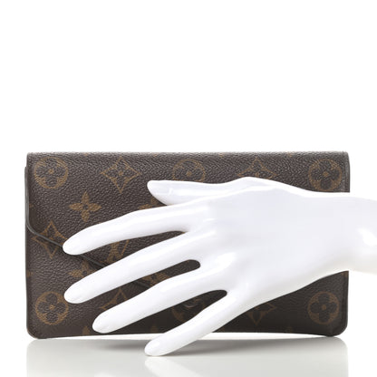 Louis Vuitton Monogram Jeanne Wallet Rose Ballerine 2 of 12