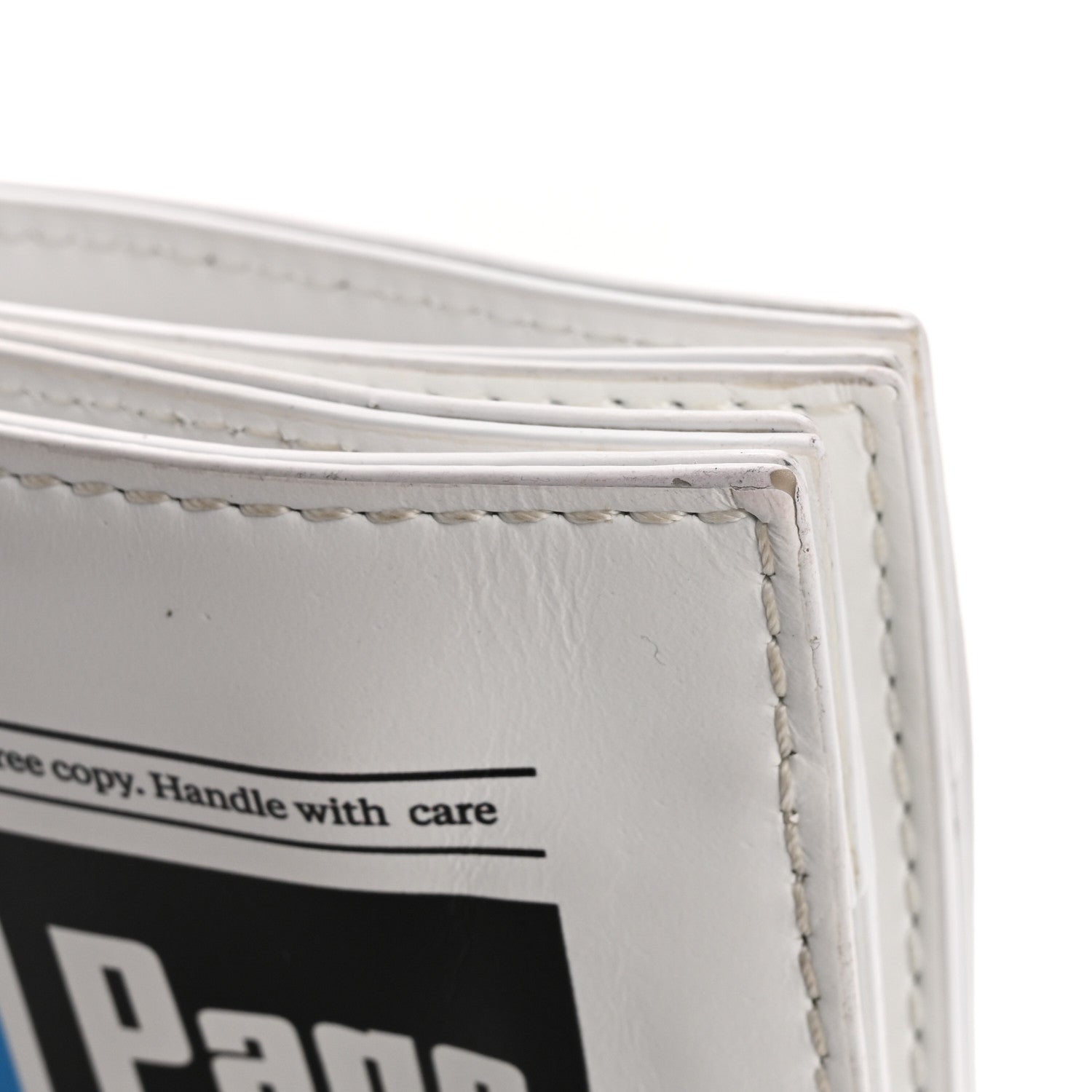 Louis Vuitton Calfskin Newspaper Print Pouch 13 of 15