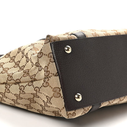 Gucci Monogram Medium Abbey Tote Brown 9 of 10