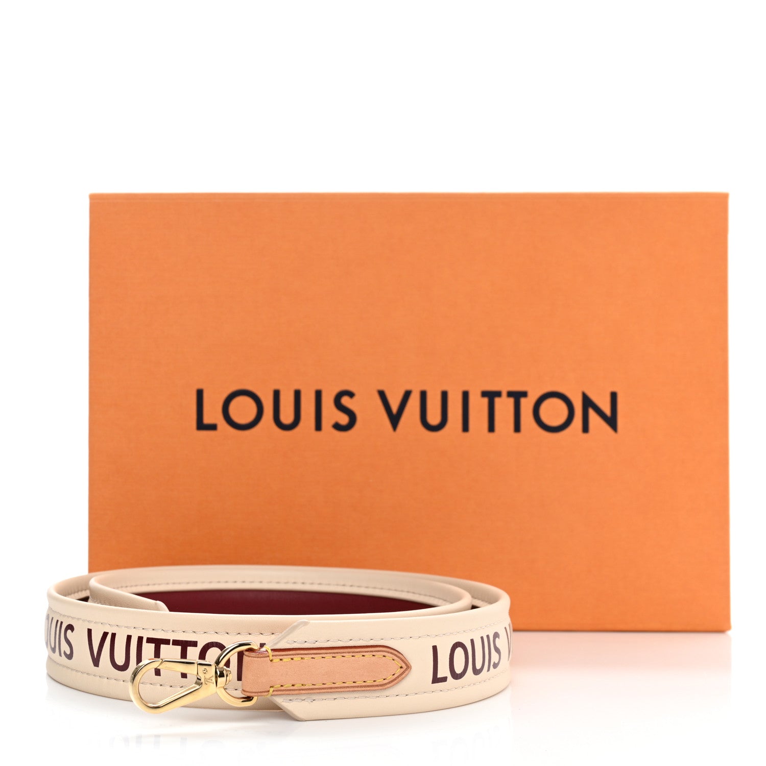 Louis Vuitton Calfskin Cluny BB Shoulder Strap Crème 5 of 5