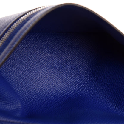 Hermes Epsom Bearn Gusset Wallet Bleu Electrique 7 of 8