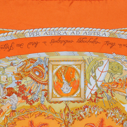 Hermes Silk Per Astra ad Astra Scarf 90 6 of 7
