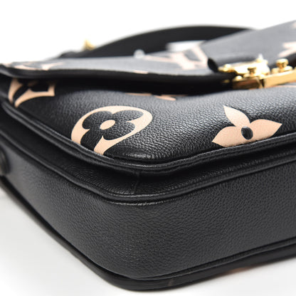 Louis Vuitton Empreinte Monogram Giant Pochette Metis Black Beige 7 of 8