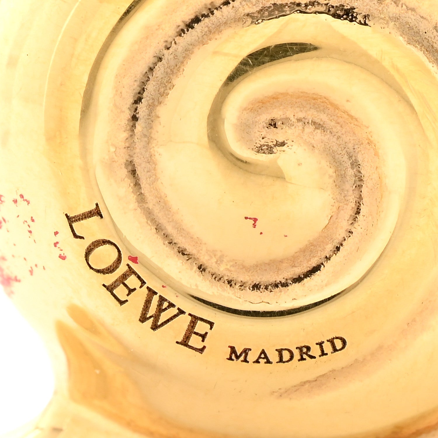 Loewe Metal Snail Lock Charm Gold 3 of 4