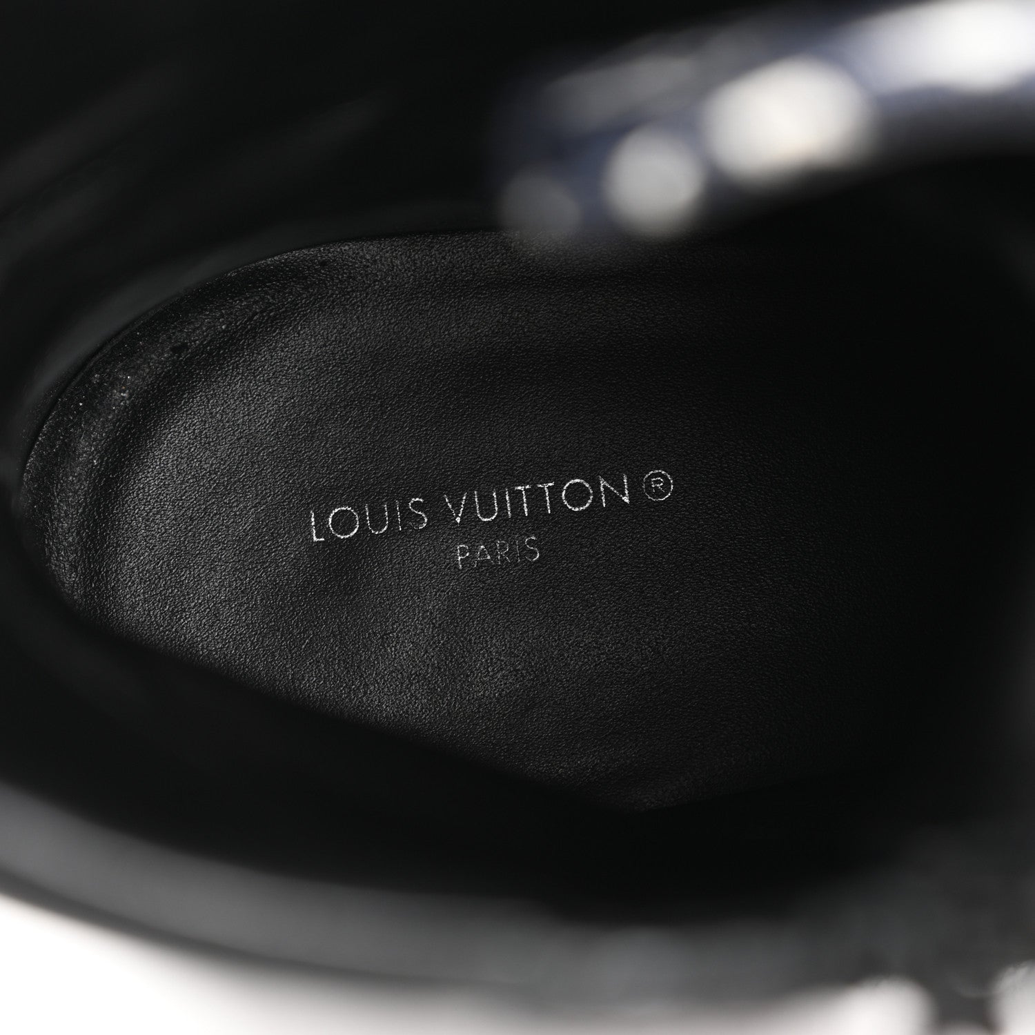 Louis Vuitton Calfskin Monogram Denim Laureate Platform Desert Boots 38.5 Navy Blue 8 of 10