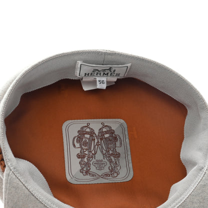 Hermes Cashmere Swift Braided Deauville Cap 56 7 of 9
