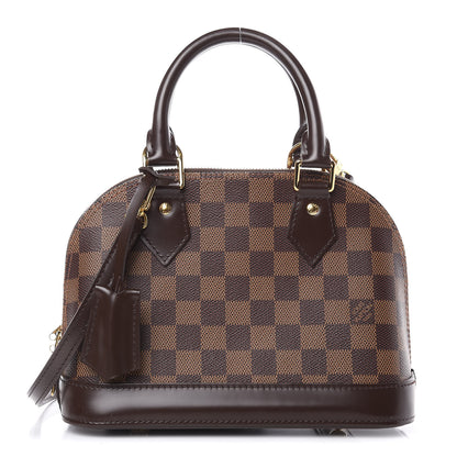 Louis Vuitton Damier Ebene Alma BB 1 of 12