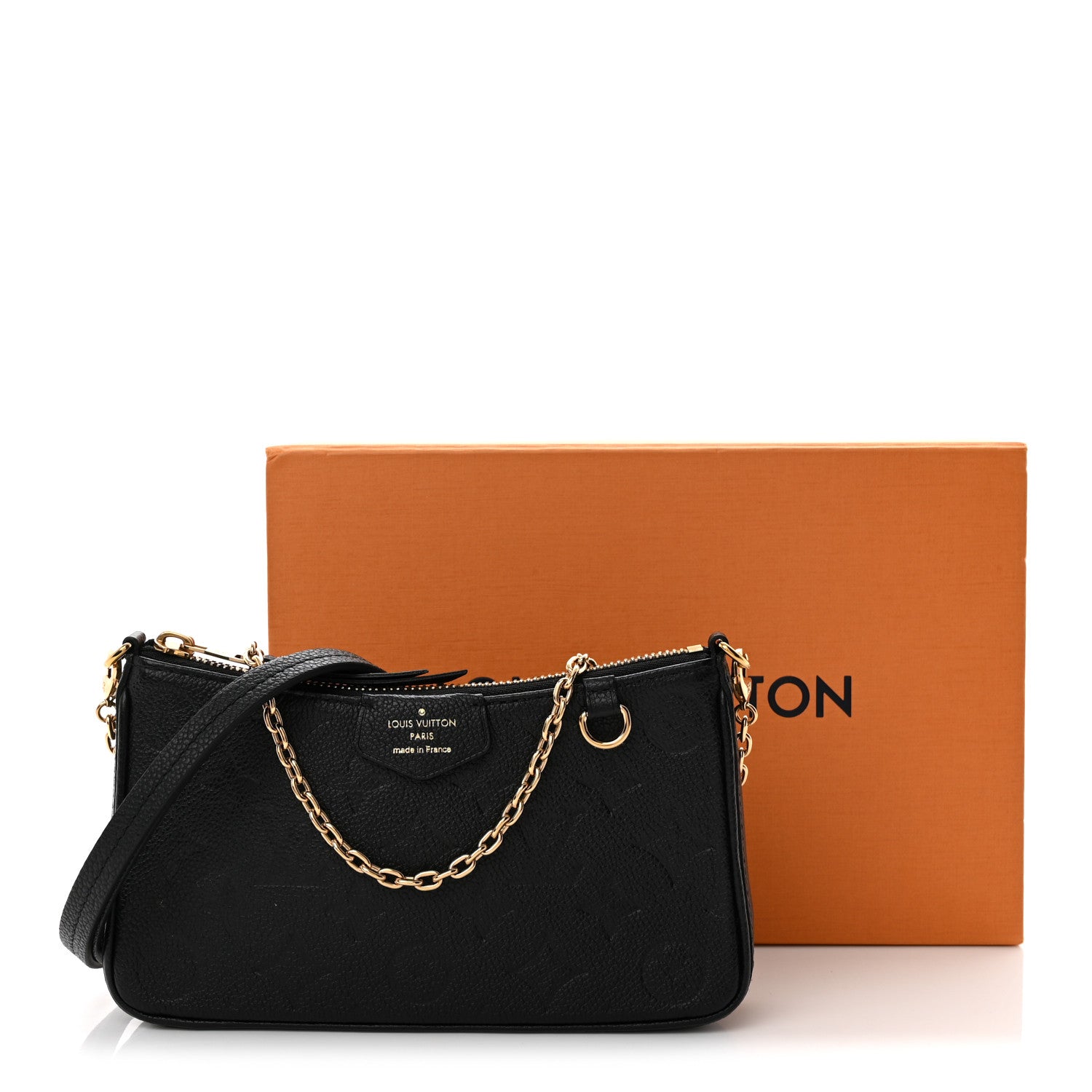 Louis Vuitton Empreinte Easy Pouch On Strap Black 10 of 10