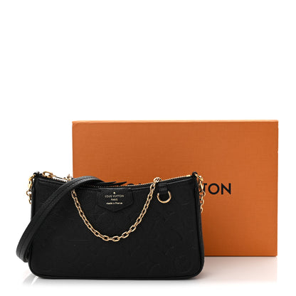 Louis Vuitton Empreinte Easy Pouch On Strap Black 10 of 10