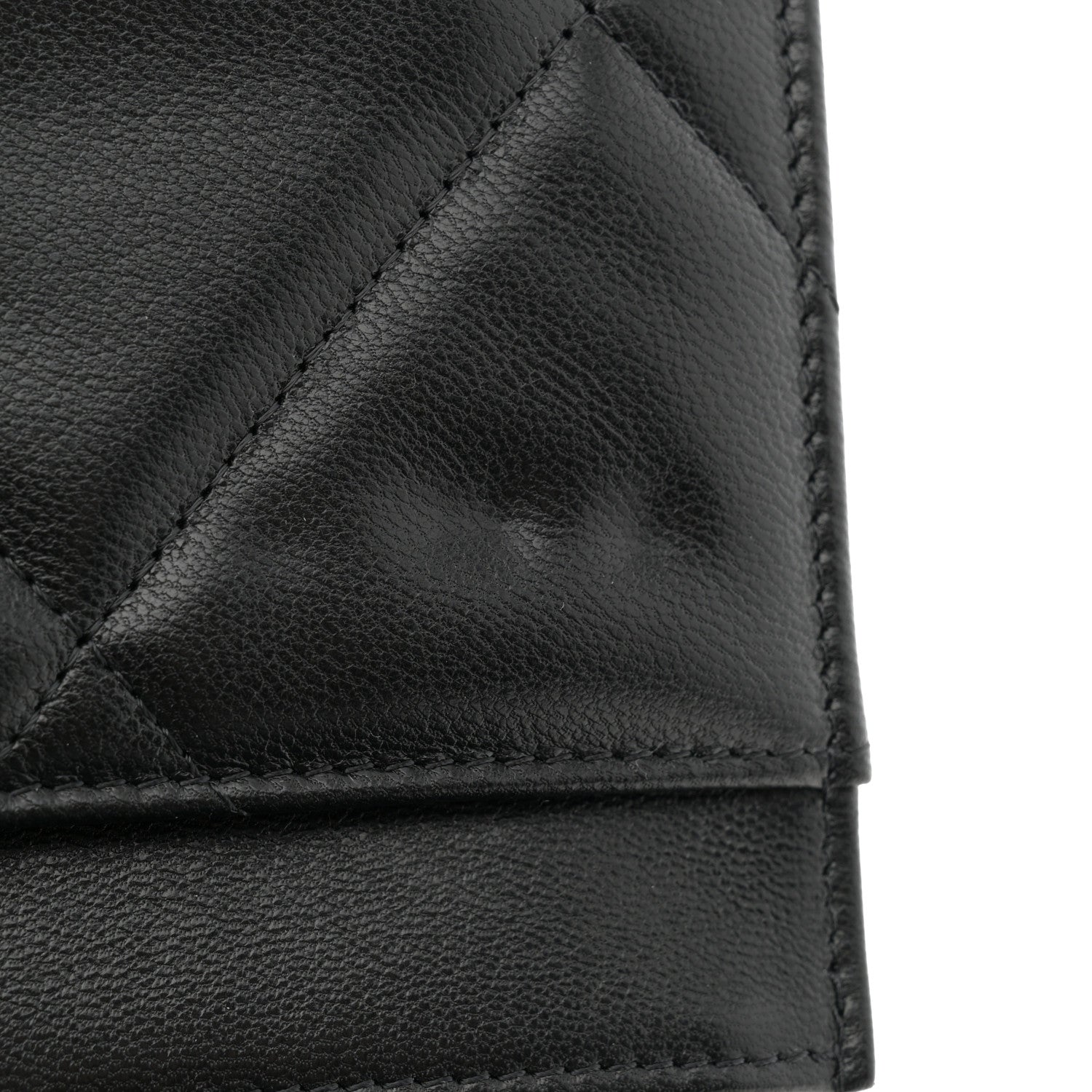 Chanel Lambskin Quilted Chanel 19 Wallet On Chain WOC Black 12 of 13