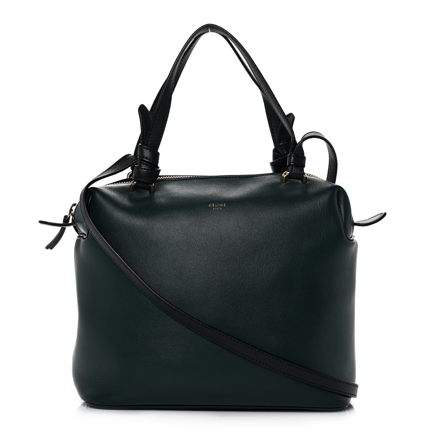 Celine Lambskin Small Soft Cube Satchel Amazone 1 of 15