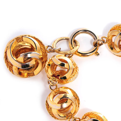 Chanel CC Ball Bracelet Gold 4 of 4