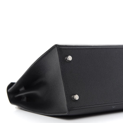 Hermes Epsom Kelly Sellier 28 Black 9 of 12