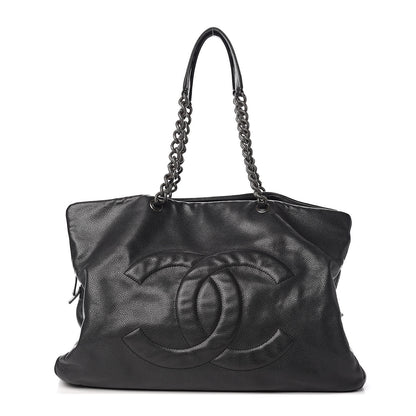 Chanel Caviar 31 Large Tote Dark Grey 1 of 10