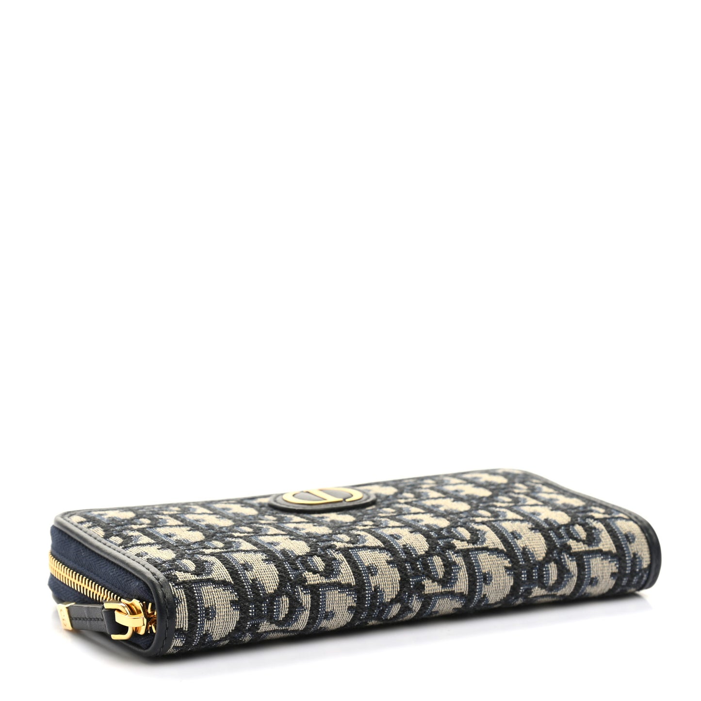 Oblique 30 Montaigne Zip Around Wallet Blue