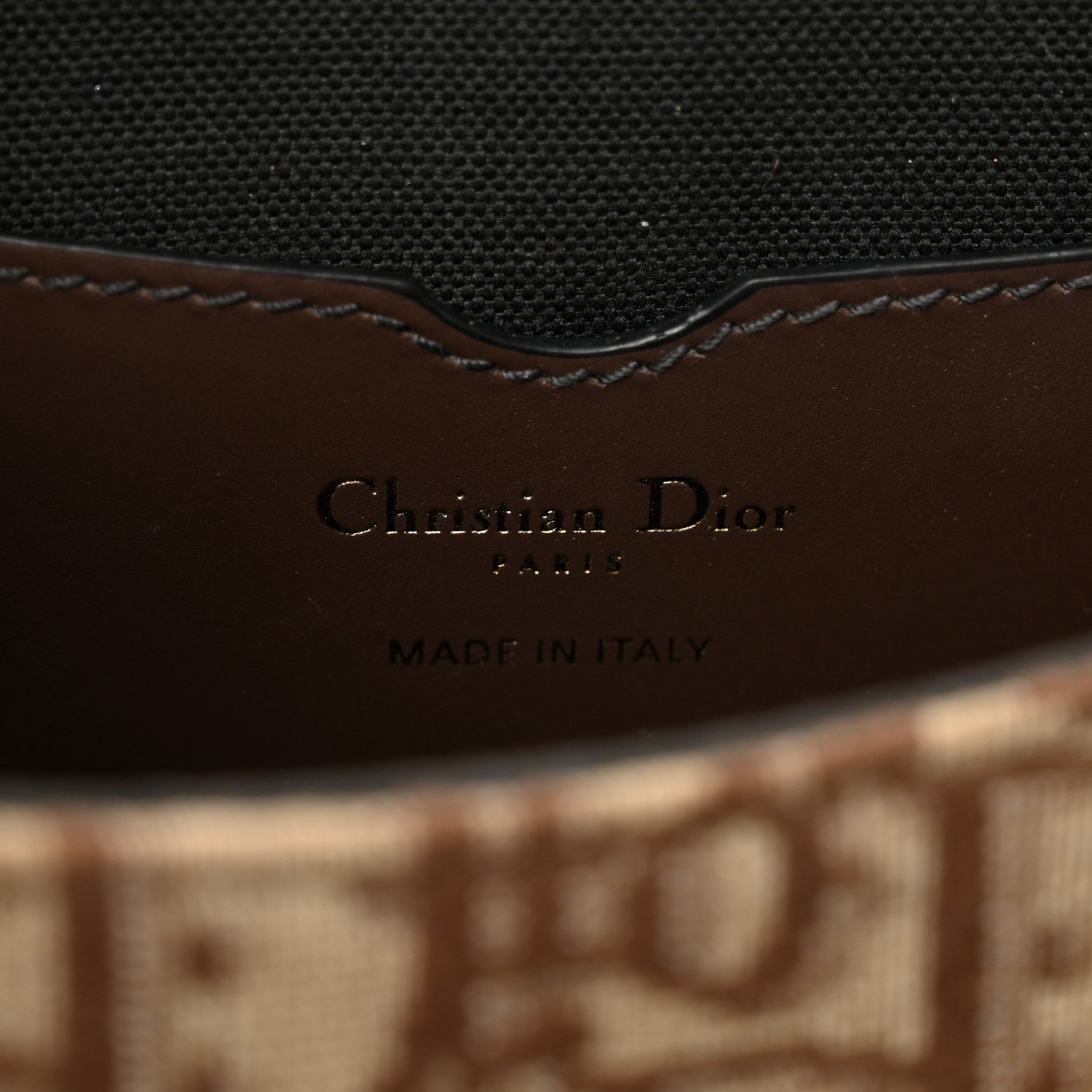 Christian Dior Oblique Medium Bobby Flap Brown 5 of 7
