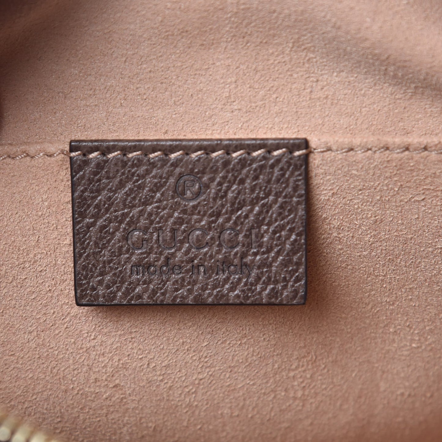 GG Supreme Monogram Web Mini Ophidia Shoulder Bag Brown