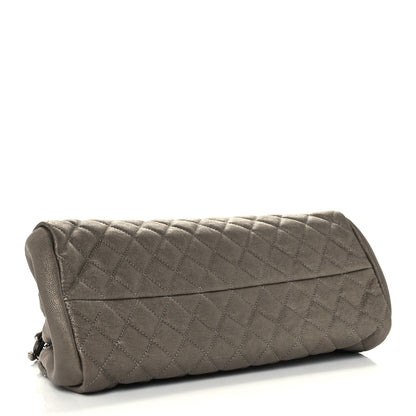 Chanel Metallic Caviar Quilted Medium Just Mademoiselle Beige 4 of 10
