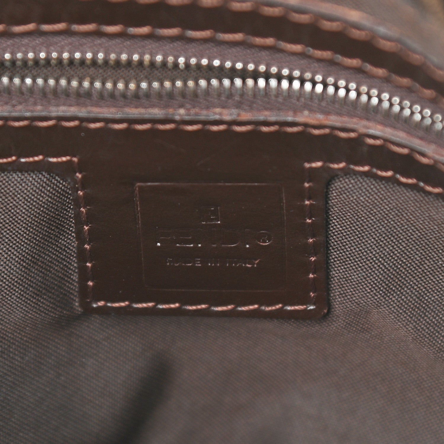 Fendi Zucca Mama Baguette Tobacco 6 of 9