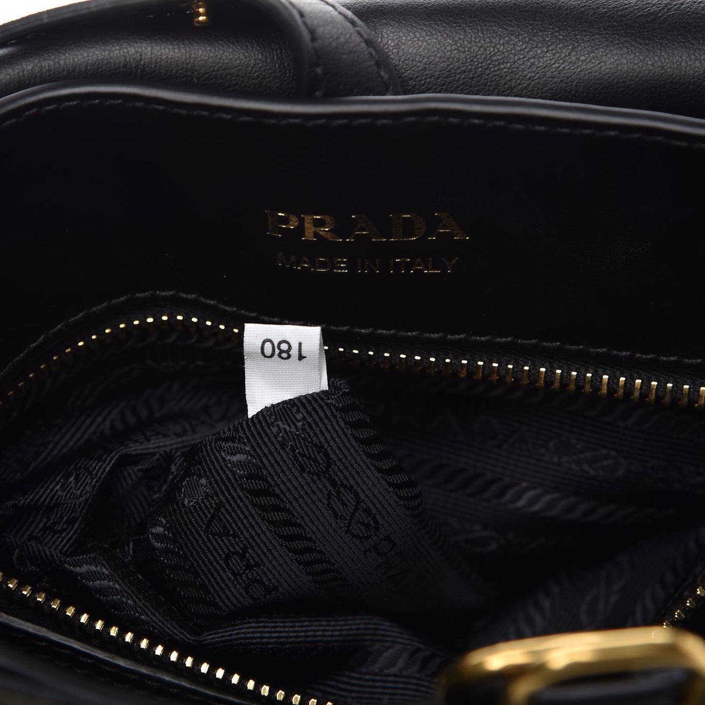 Tessuto Nylon City Calfskin Quilted Crossbody Mimetico Black