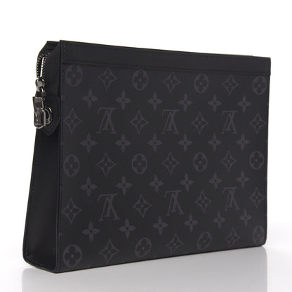 Louis Vuitton Monogram Eclipse Pochette Voyage MM 3 of 6