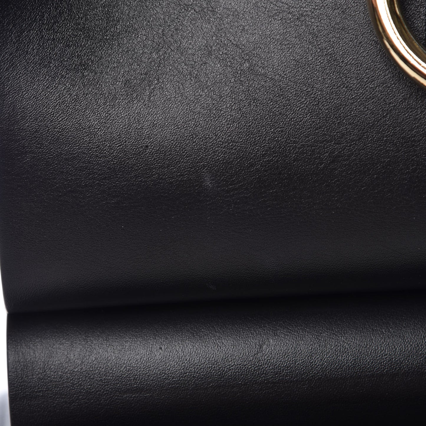 Suede Calfskin Medium Faye Shoulder Bag Black