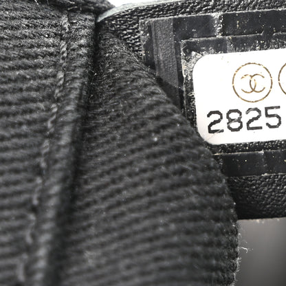 Chanel Lurex Canvas Small Deauville Tote Black 7 of 10