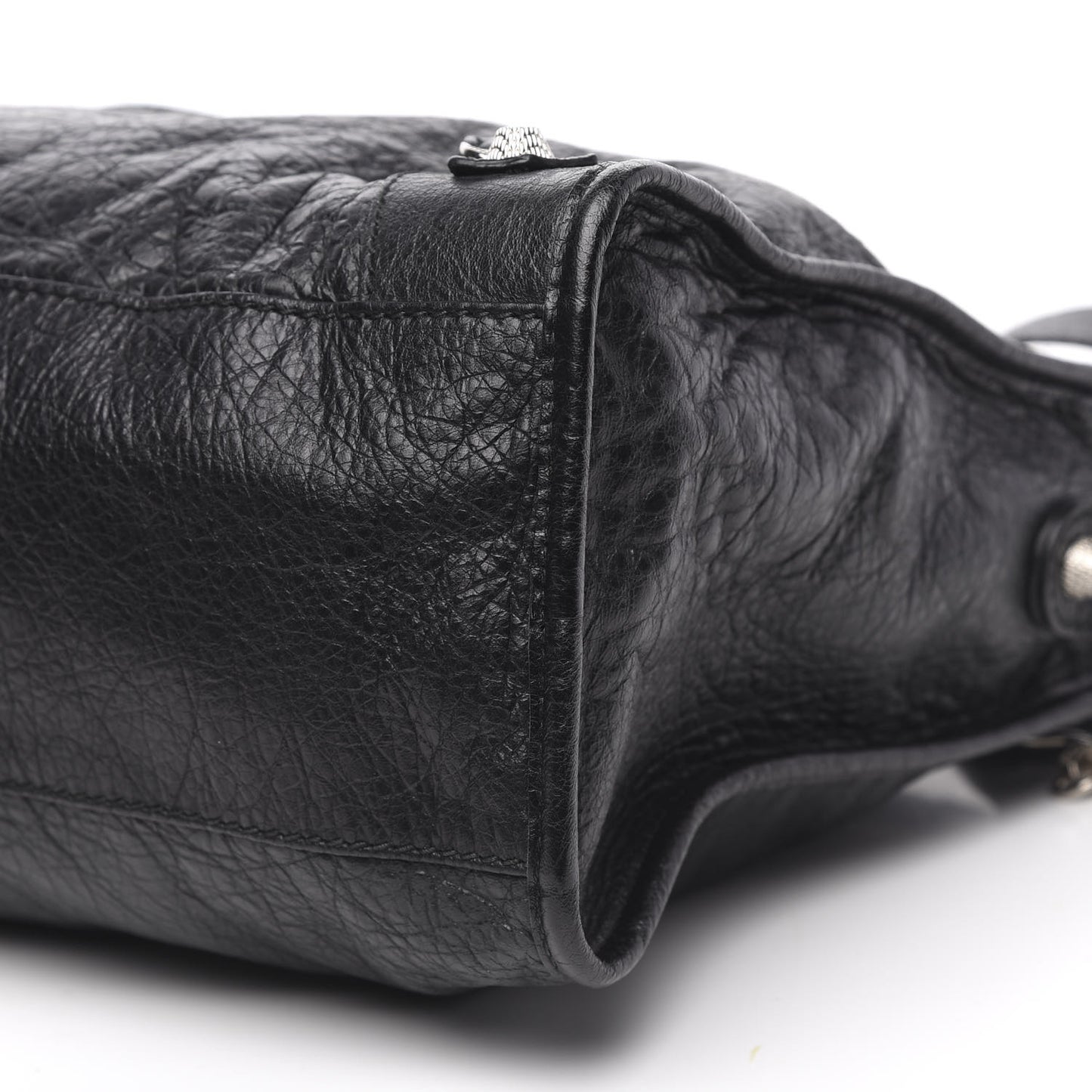 Agneau Giant 12 Silver Hardware City Black