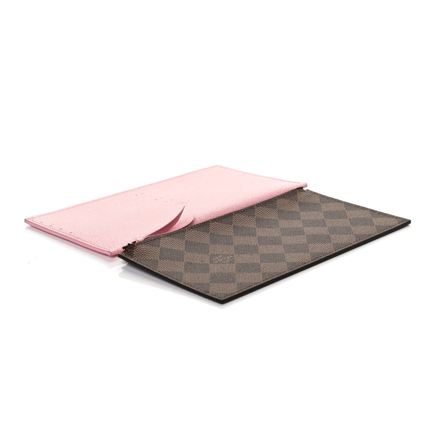 Damier Ebene Studded Pochette Felicie Chain Wallet