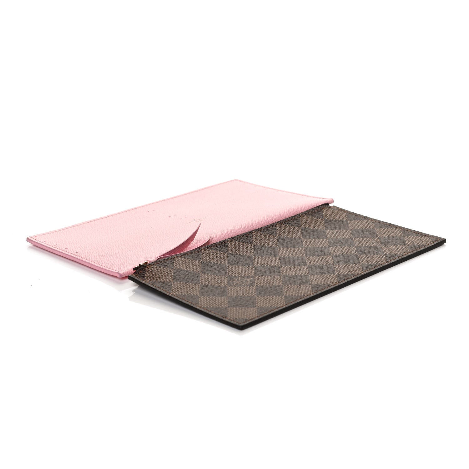 Louis Vuitton Damier Ebene Studded Pochette Felicie Chain Wallet 10 of 12