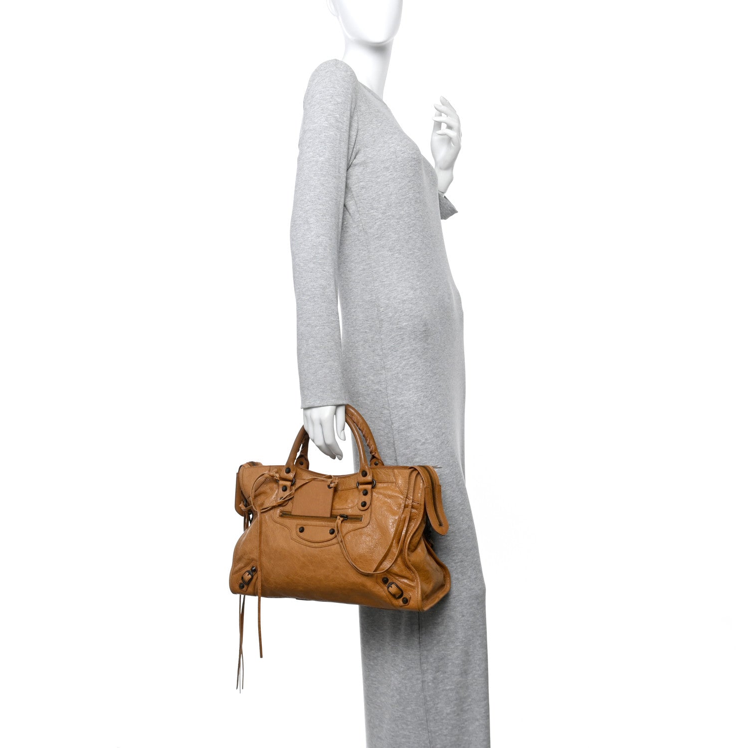 Balenciaga Agneau Classic Hardware City Cumin 2 of 11