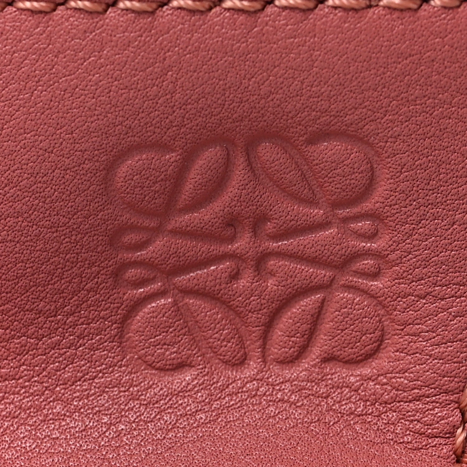 Loewe Calfskin Mini Flamenco Knot Bag Peach Bloom 7 of 9