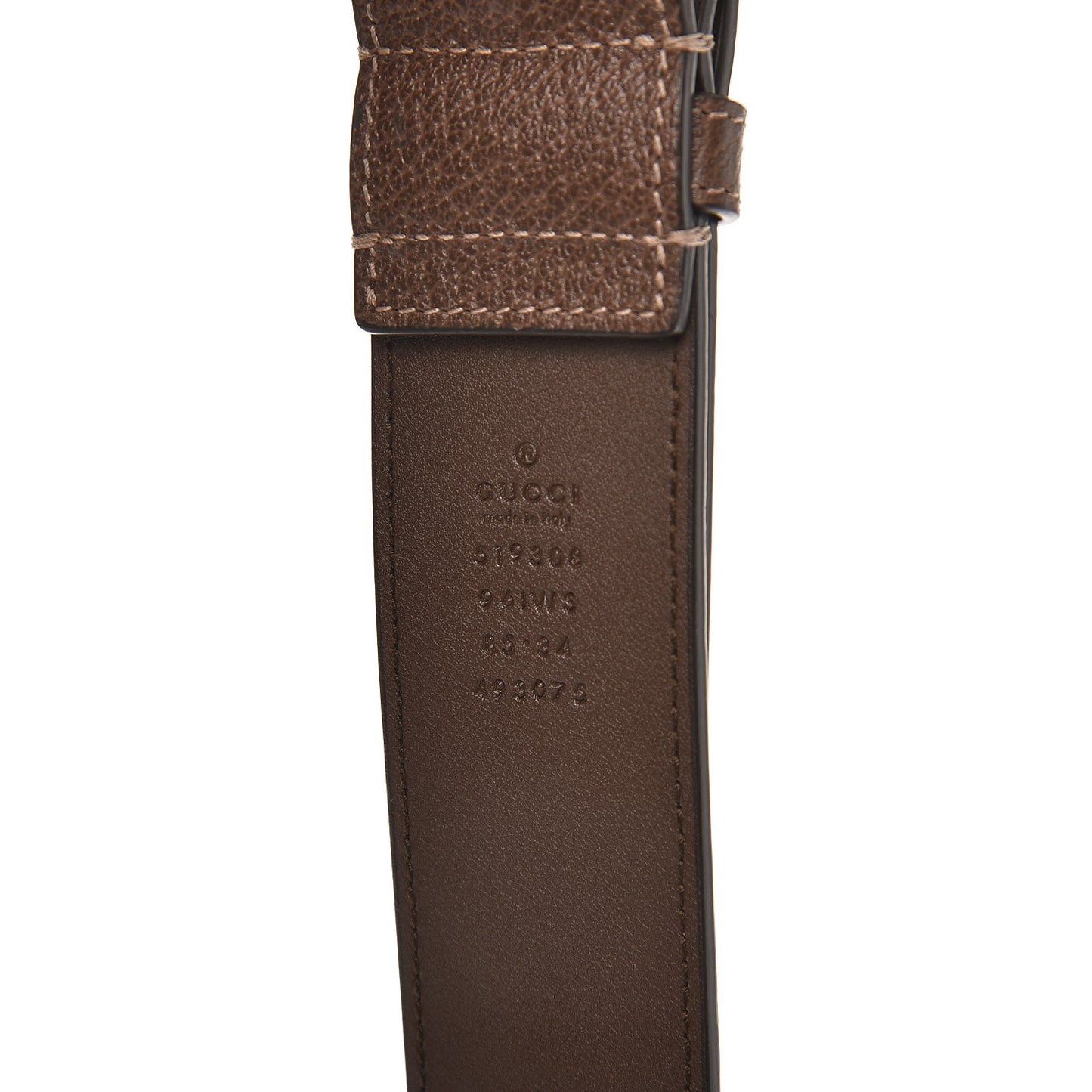 GG Supreme Monogram Ophidia Belted iPhone Case 85 34 Dark Brown