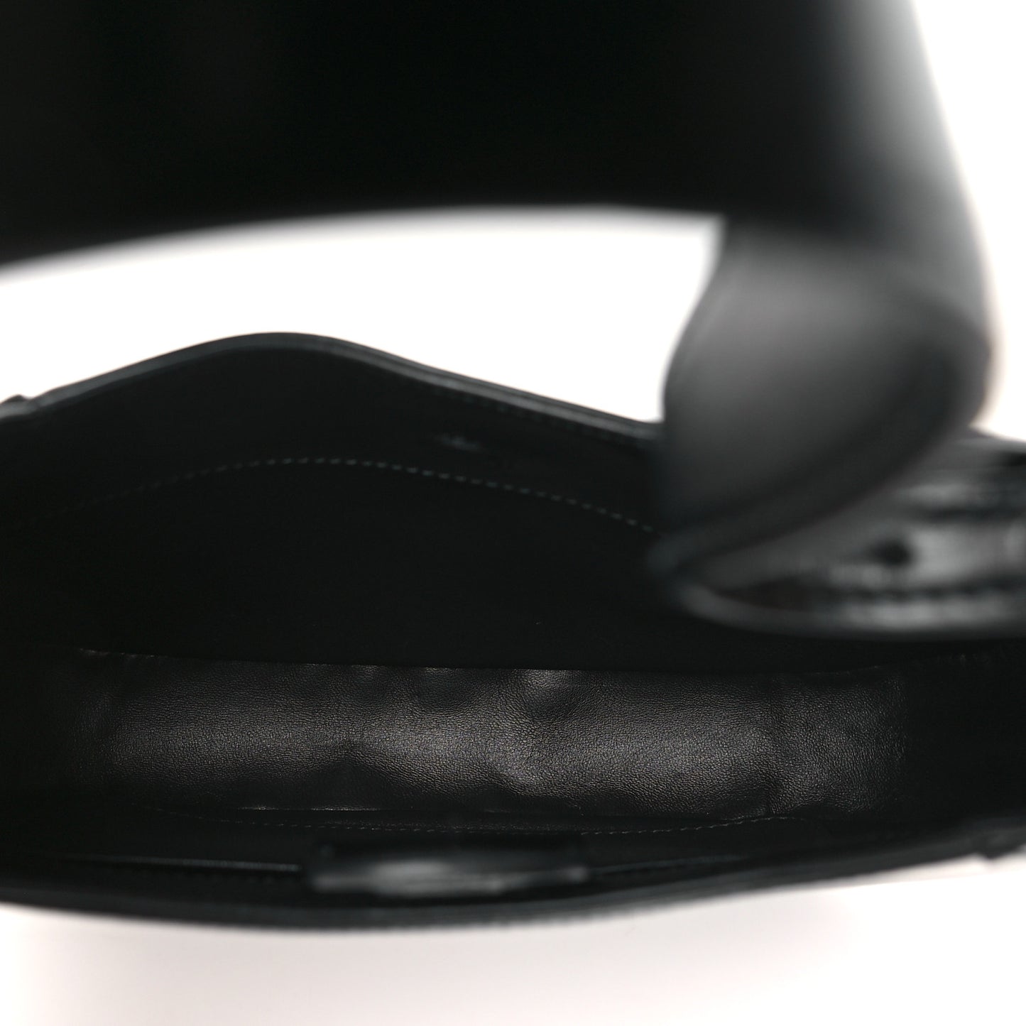Box Calfskin Shoulder Bag Black