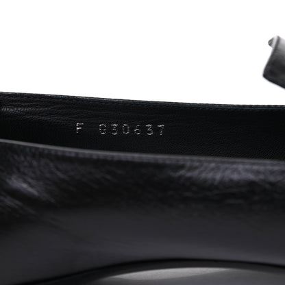 Chanel Lambskin CC Loafers 39 Black 9 of 19