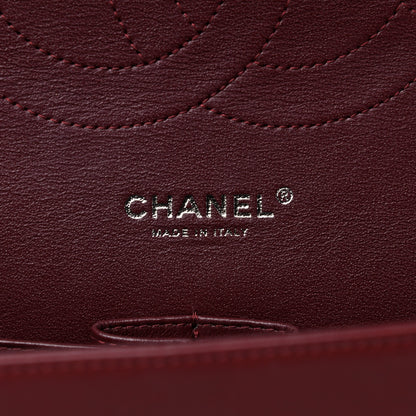 Chanel Lambskin Quilted Jumbo Double Flap Burgundy 5 of 19