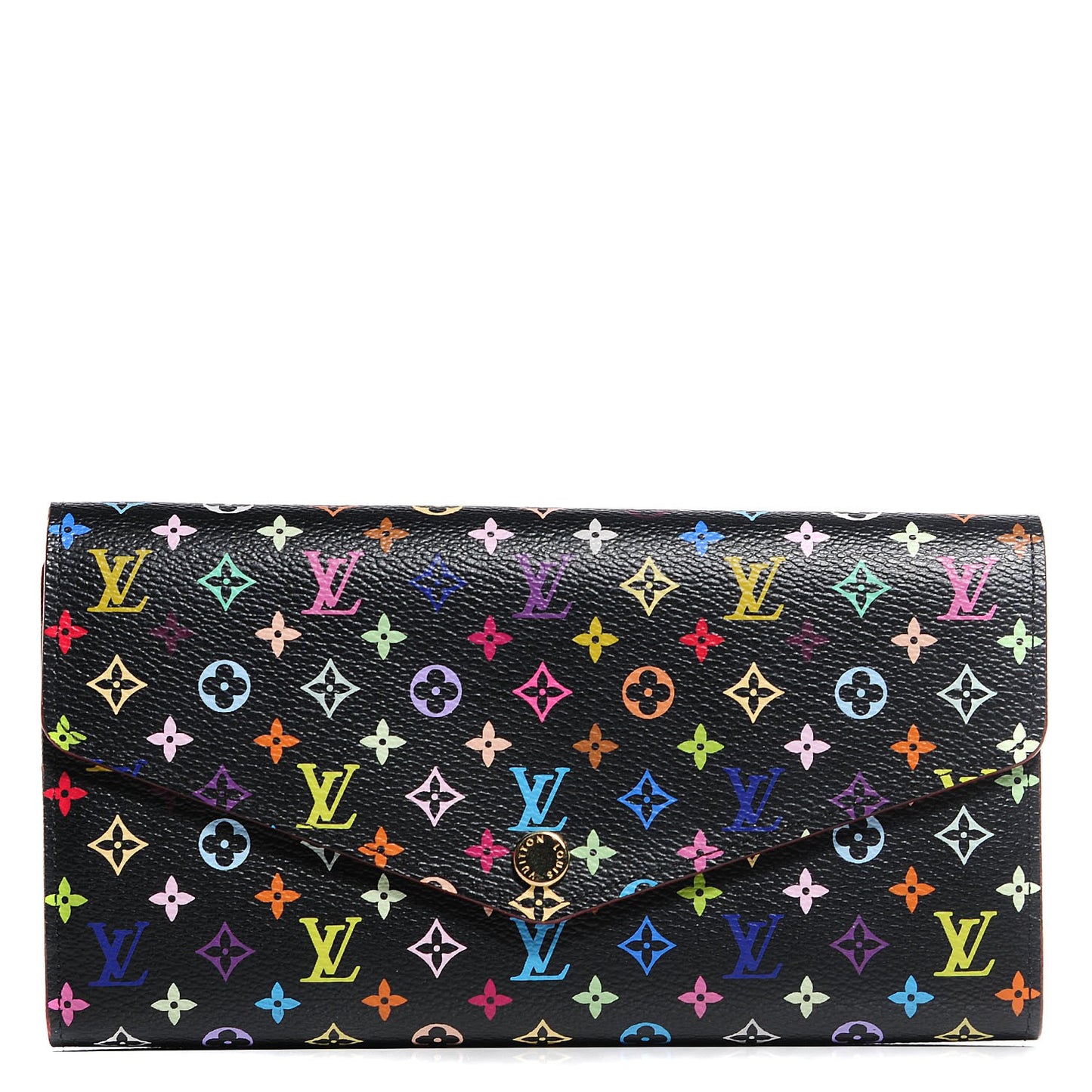 Monogram Multicolor Sarah Wallet Black Grenade