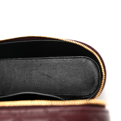 Saint Laurent Lambskin Quilted Mini Gaby Vanity Case Rouge Cabernet 5 of 10