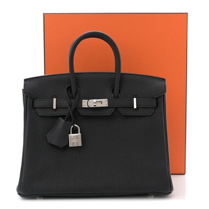 Hermes Togo Birkin 25 Black 11 of 11