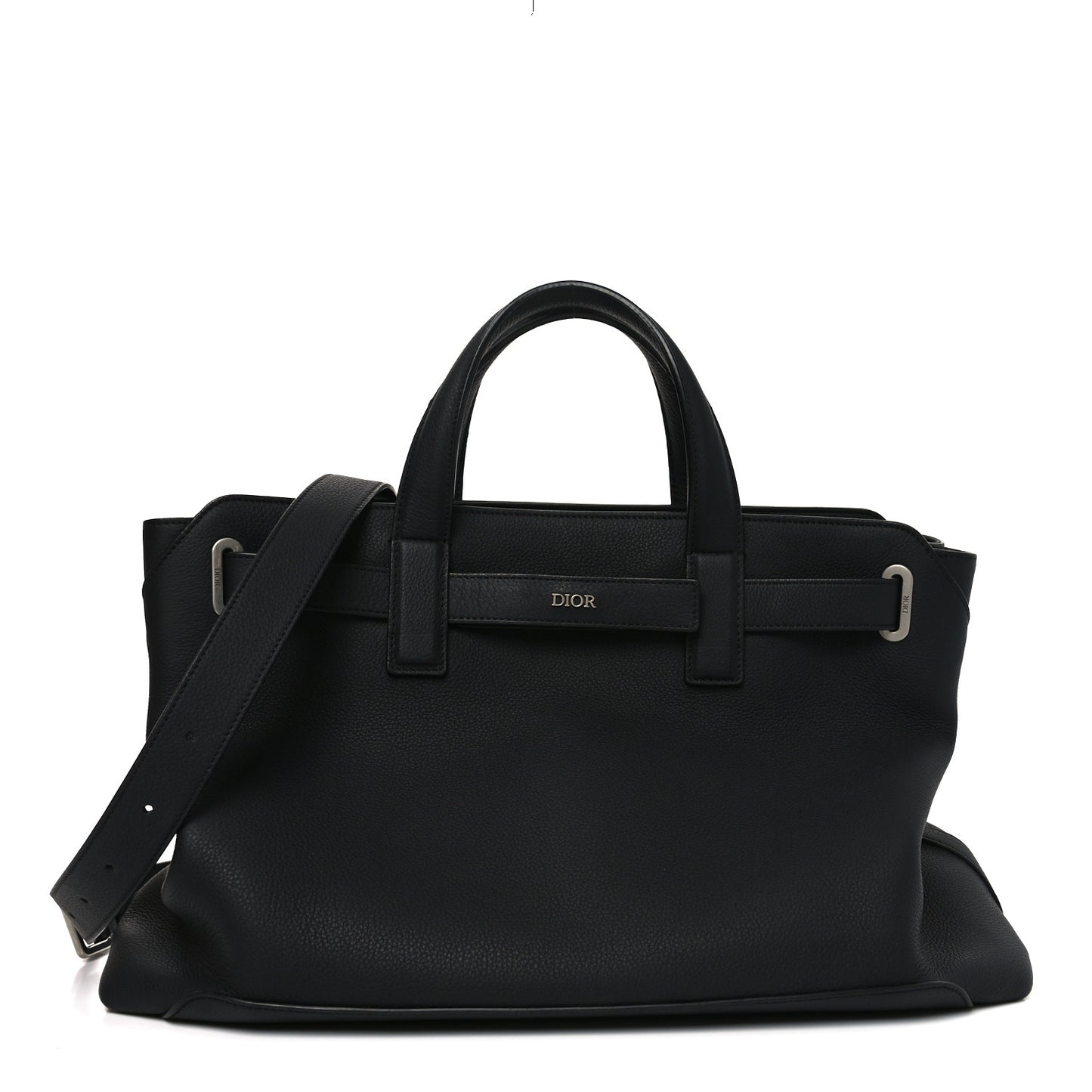 Icons Calfskin Medium Normandie Tote Black