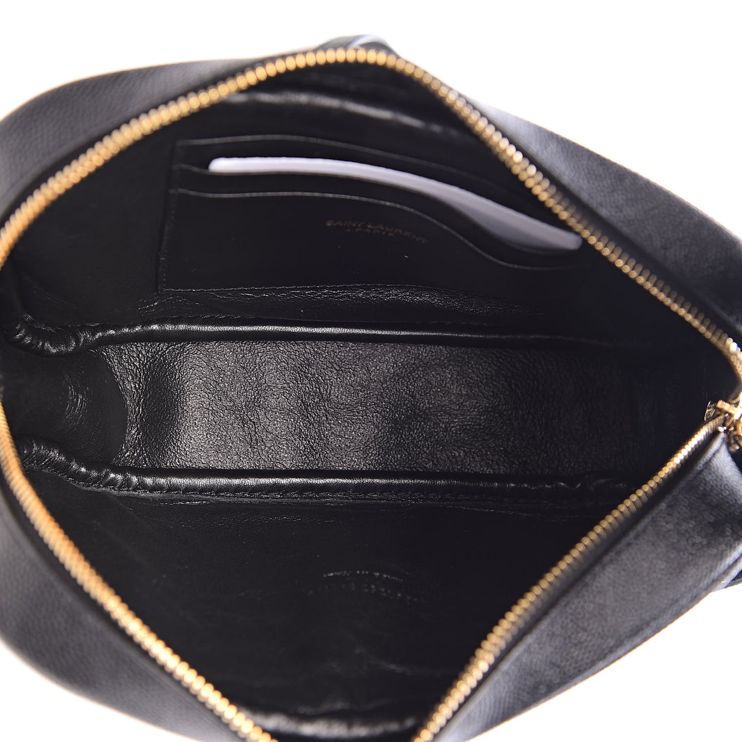 Grain De Poudre Matelasse Monogram Mini Lou Camera Bag Black