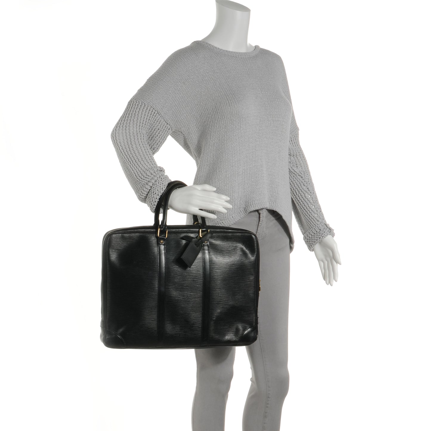 Epi Porte-Documents Voyage Briefcase Black