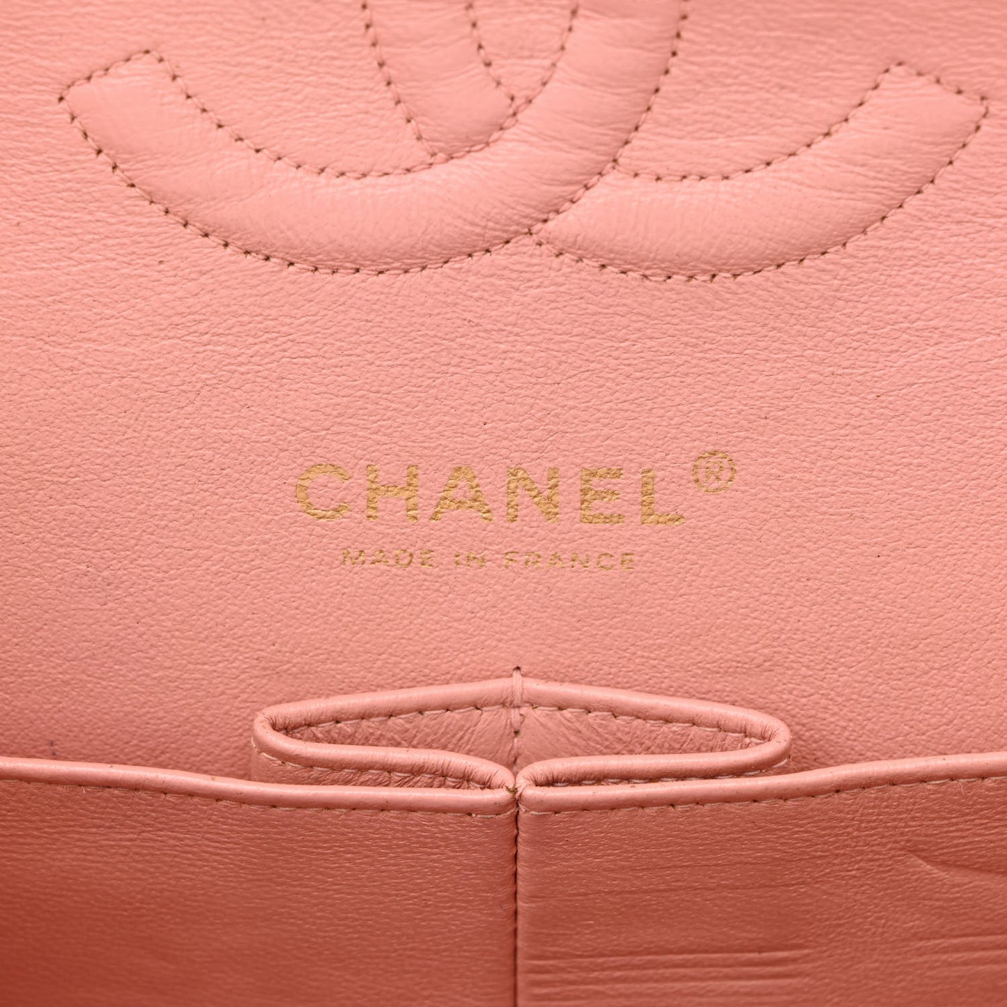 Caviar Quilted Medium Double Flap Pink