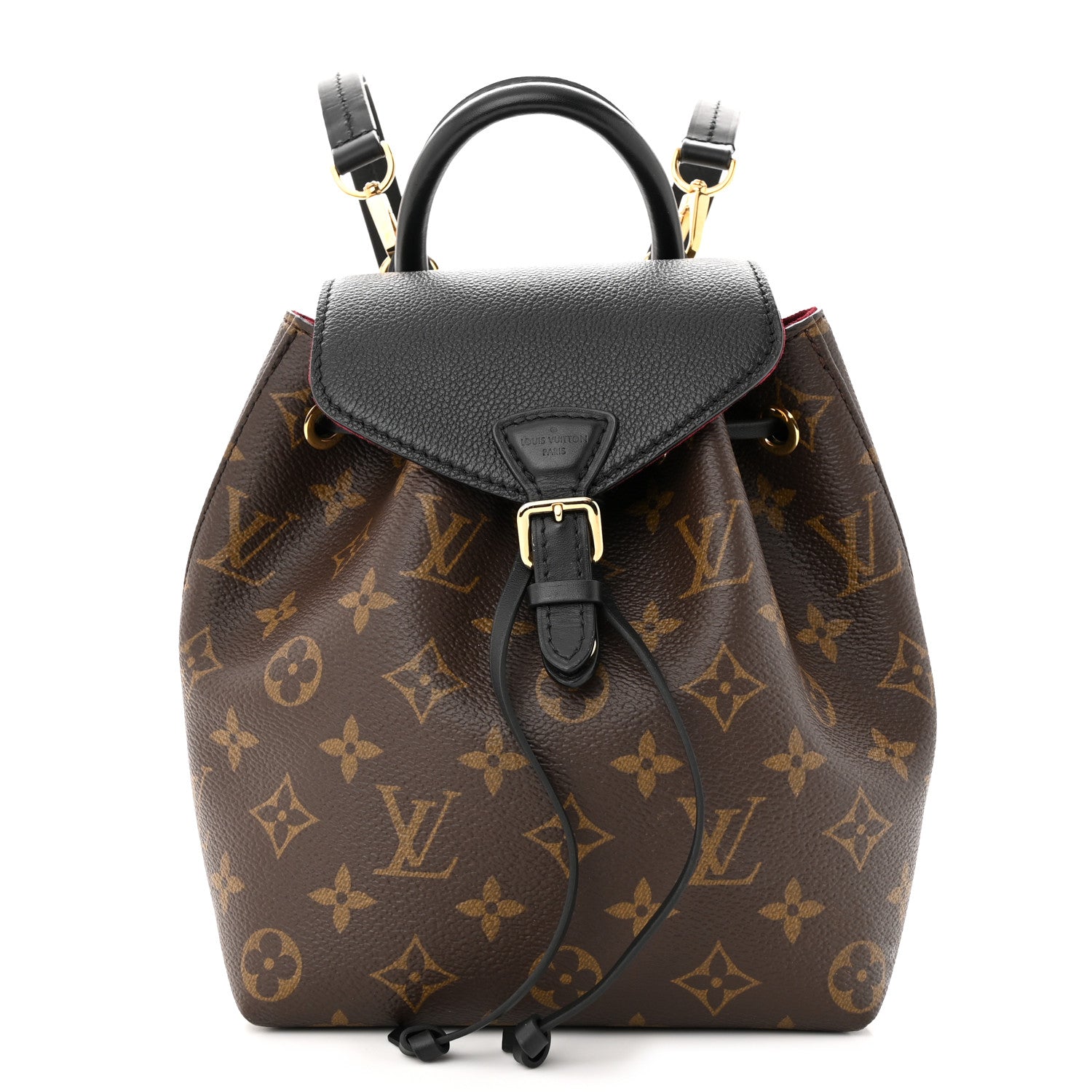Louis Vuitton Monogram BB Montsouris NM Backpack Black 1 of 12