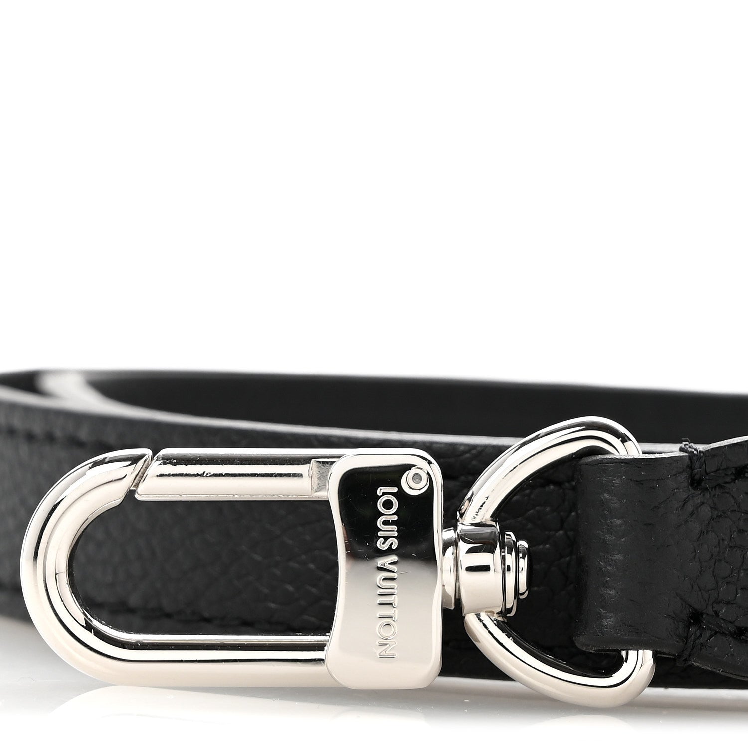Louis Vuitton Calfskin Buci Shoulder Strap Black 5 of 5