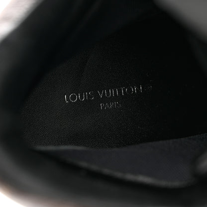 Louis Vuitton Suede Calfskin Monogram Star Trail Ankle Boots 40 Black 6 of 14
