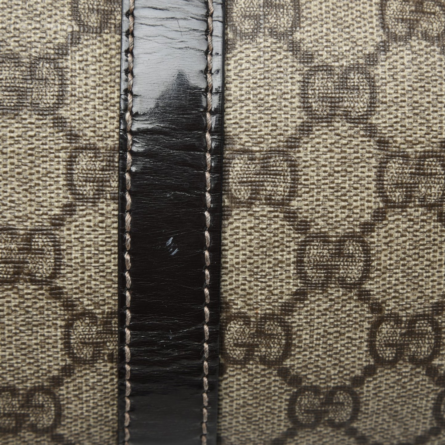 GG Plus Monogram Medium Joy Boston Dark Brown